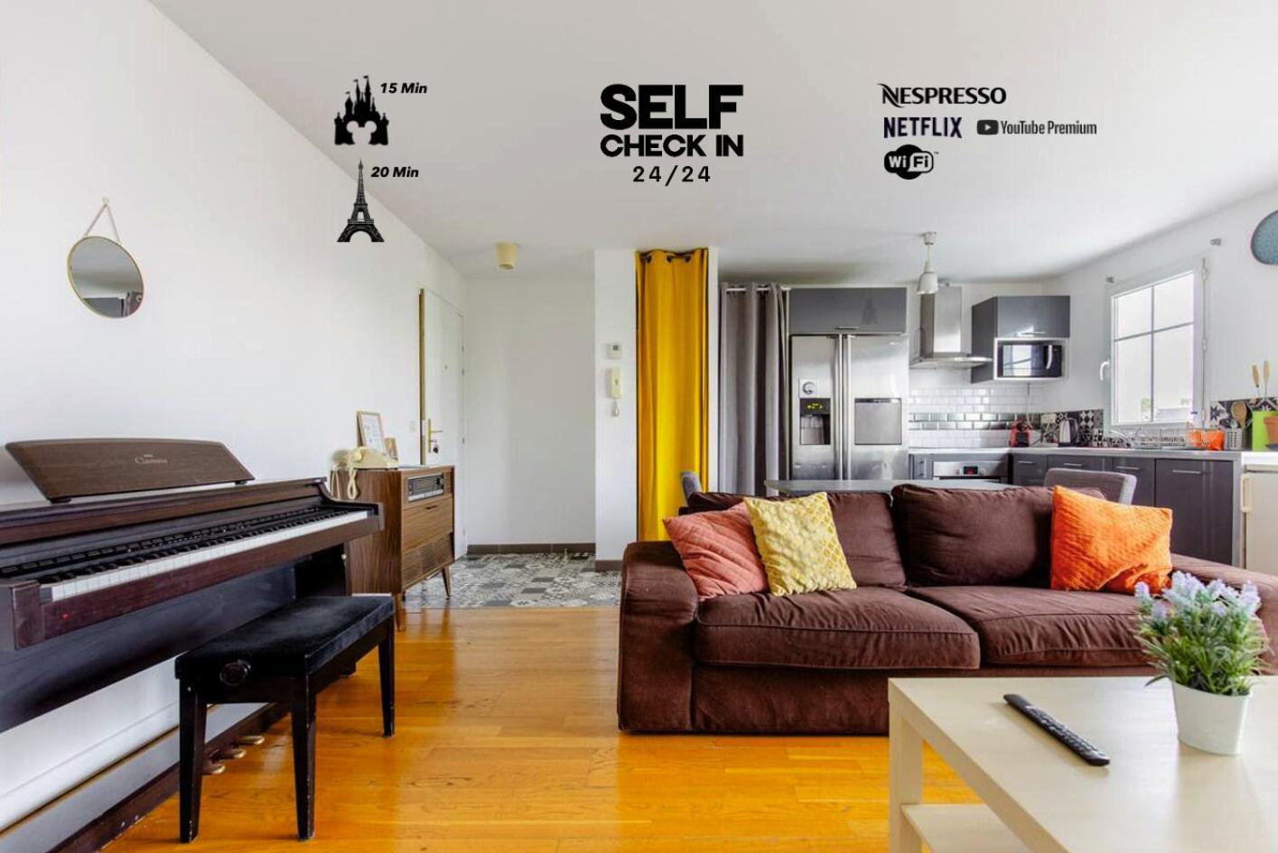 Artist Retreat Apartment Noisy-le-Grand Luaran gambar